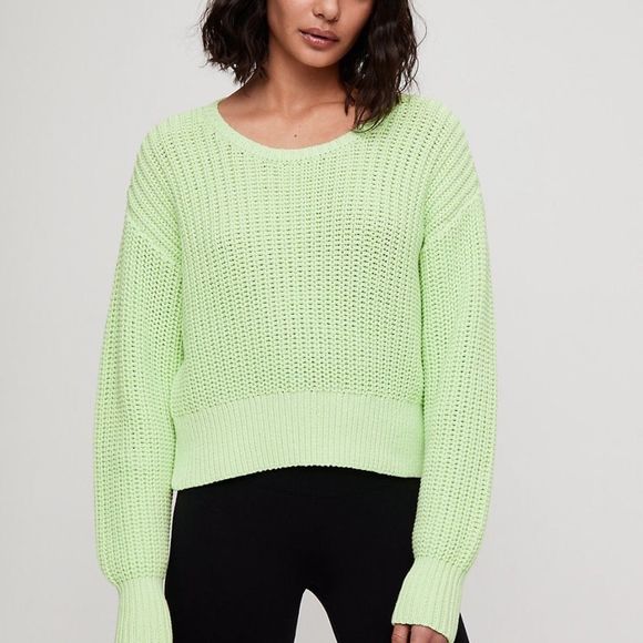Aritzia TNA Sweater Chunky Knit Sweater Size  XS - Picture 1 of 13